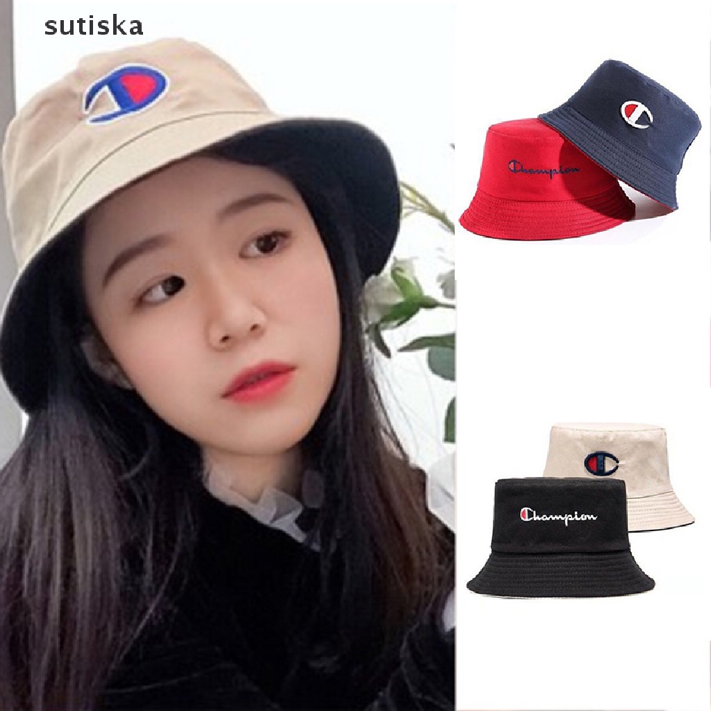 Champ Mũ Tai Bèo cotton Hai Mặt Thoáng Khí Thời Trang unisex