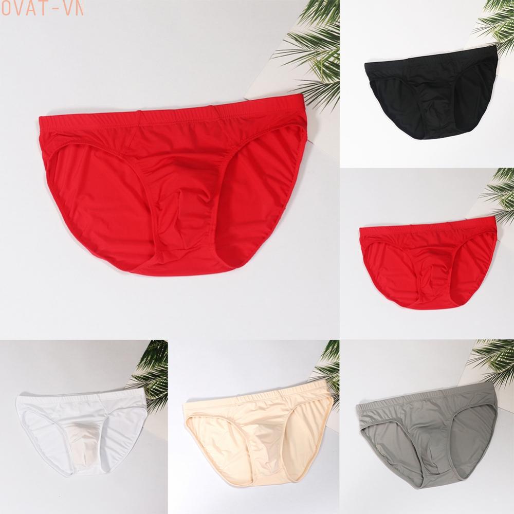 Quần Lót Lụa Màu Sắc Đơn Giản Cho Nam