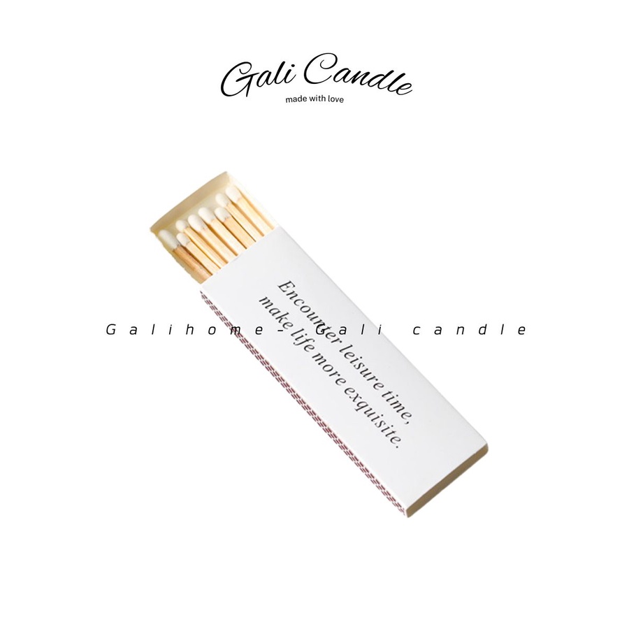 Phụ Kiện Nến Thơm GaliCandle Good Day Decor Quà Tặng Handmade