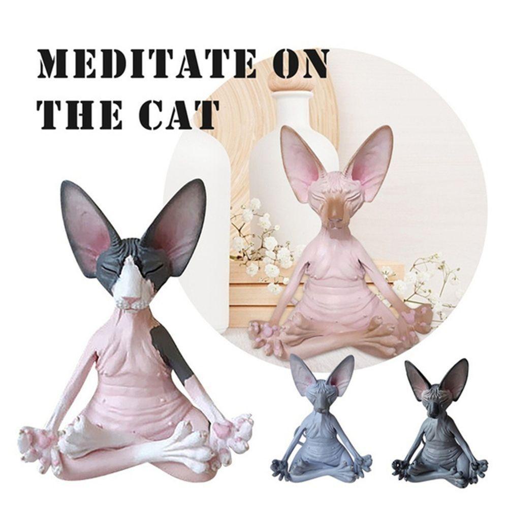 Mmluck Mô Hình Chú Mèo May Mắn / Cá Heo / Cá Heo Mô Phỏng diy Trang Trí Tiểu Cảnh yoga