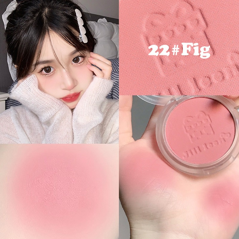 [JILL LEEN HOT DOUYIN] Phấn Má Hồng Jill Leen Màu Đào Tự Nhiên Lấp Lánh Làm Sáng Màu Da Nội Địa kuromi cosmetic | BigBuy360 - bigbuy360.vn