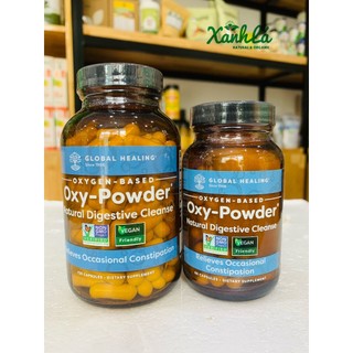 Hỗ trợ thải độc đại tràng global healing 120v / oxy-powder global healing organichome