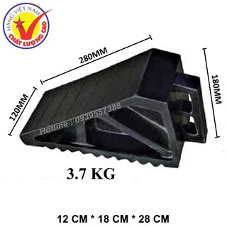 Cục chèn , cục căn bánh xe ô tô di động loại to , cục chặn lùi