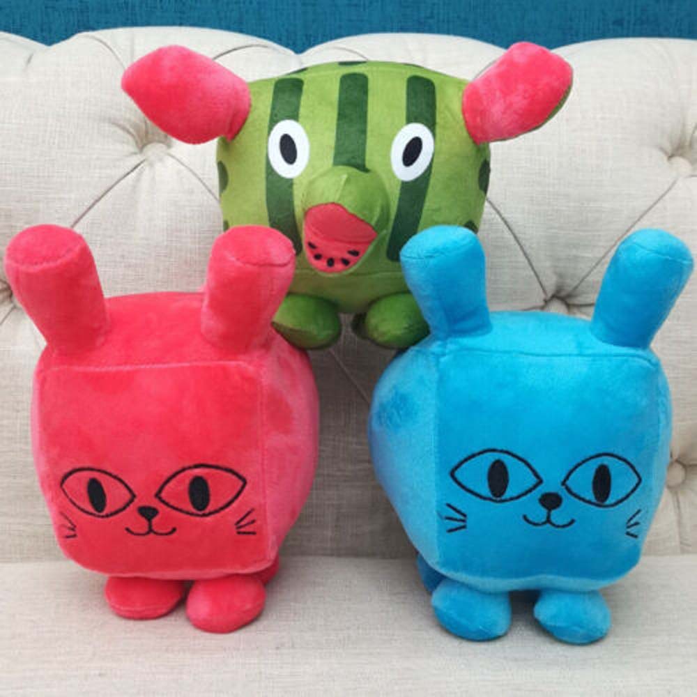 New Red Titanic Balloon Cat Plush Toy Pet Simulator X Big Games Soft Doll Kid Gift