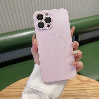 Ốp Điện Thoại Từ Tính Bề Mặt Nhám Bảo Vệ camera Cho iphone 15 14 13 12 11 pro max 15 14plus Sự Bảo Vệ