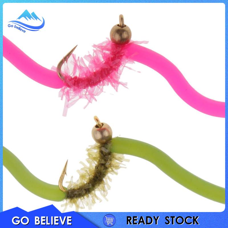 Bộ 5 Mồi Câu Cá An juan Triout Sâu Loại Ruồi 1