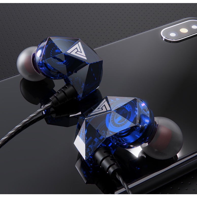 Tai Nghe Gaming QKZ AK2 Pro Nghe Nhạc Chơi Game  2022 Mới Nhất Âm Thanh Super Bass, Dây Chống Rối, Có Mic Đàm Thoại