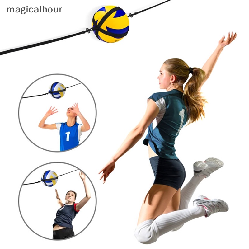Magicalhour ^ ^ Dây Đai Bóng Chuyền Linh Hoạt Chống Mài Mòn Luyện Tập Bóng Chuyền volleyball * Mới