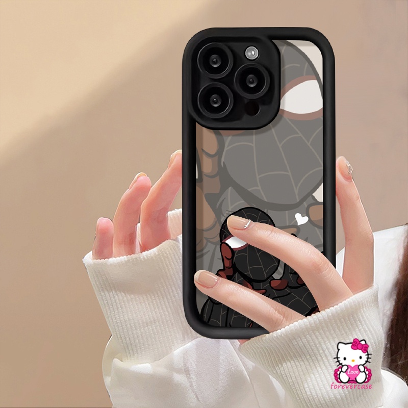 Dễ Thương Ốp Điện Thoại Mềm Hình Người Nhện Cho realme c35 c53 c55 c51 c25y c15 c25 c20a c21y c33 c31 c17 c30 c12 c11 c21 8i 7i 11 5i 9i 6i 5s c20 Bộ Đồ Chơi Bảo Vệ An Toàn Cho Bé