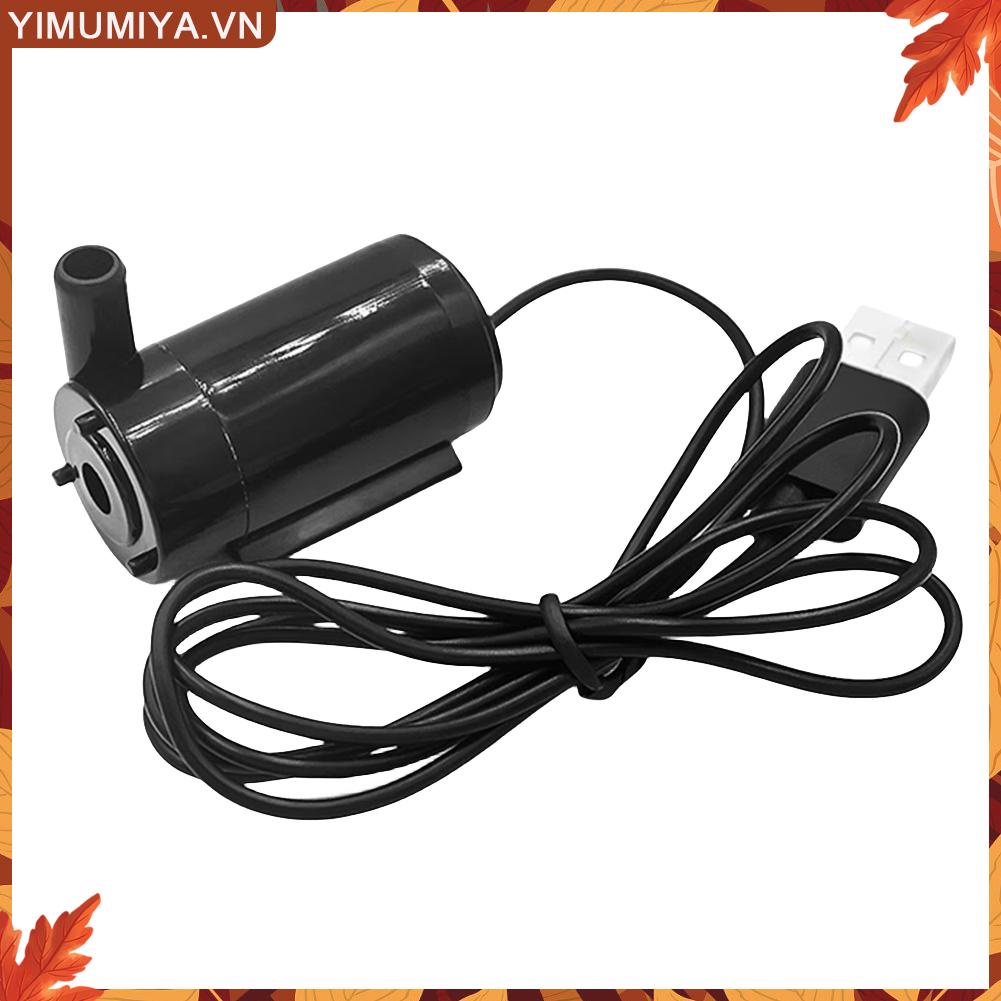 ☼Yimumiya ☼ Máy Bơm Nước mini dc 3v 5v Cổng usb Cho Bể Cá
