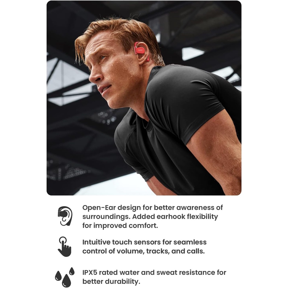 Cleer Tai Nghe Thể Thao bluetooth Không Dây Thông Minh arc ii