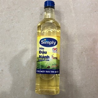 Dầu ăn chai 1l
