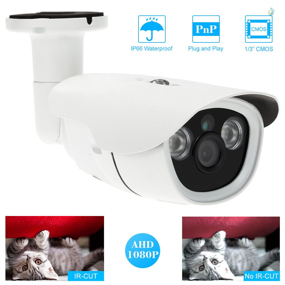 Camera 1080p 2.0mp ahd cctv 3.6mm 1 / 3 '' cmos 2 Đèn Led ir Chống Mưa Trong Nhà / Ngoài Trời