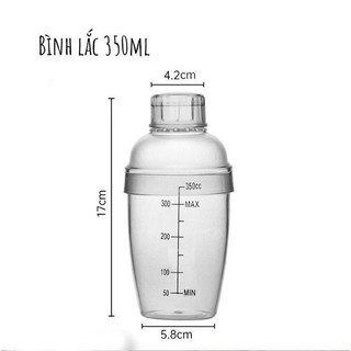 Shaker nhựa 700ml