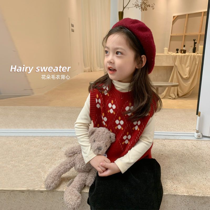 Áo sweater Dệt Kim Cổ Tròn Phong Cách Hàn Quốc Thời Trang Thu Đông Hàn