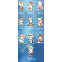 ★Đồ Chơi hgtoys hgtoys★  [Heyonehuhu weekend play Búp Bê Bí Ẩn Trang Trí Hộp Quà Trang Trí Thời Thượng