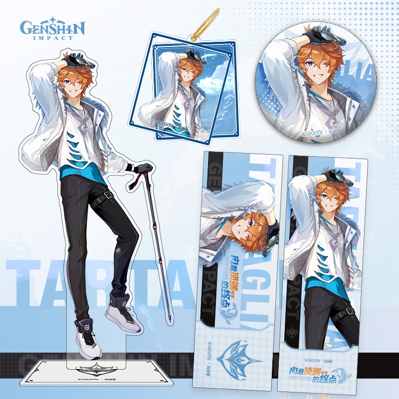 XIAOMI Ere1 Mô Hình Đồ Chơi Nhân Vật Hoạt Hình tartaglia pins Trong Phim "Pacific impact ajax"