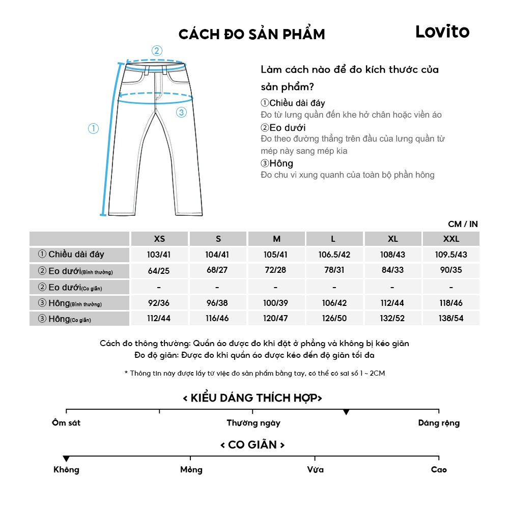 Quần Lovito xếp nếp phối túi cài nút màu trơn thanh lịch cho nữ L71ED109 (Màu kaki/ đen)