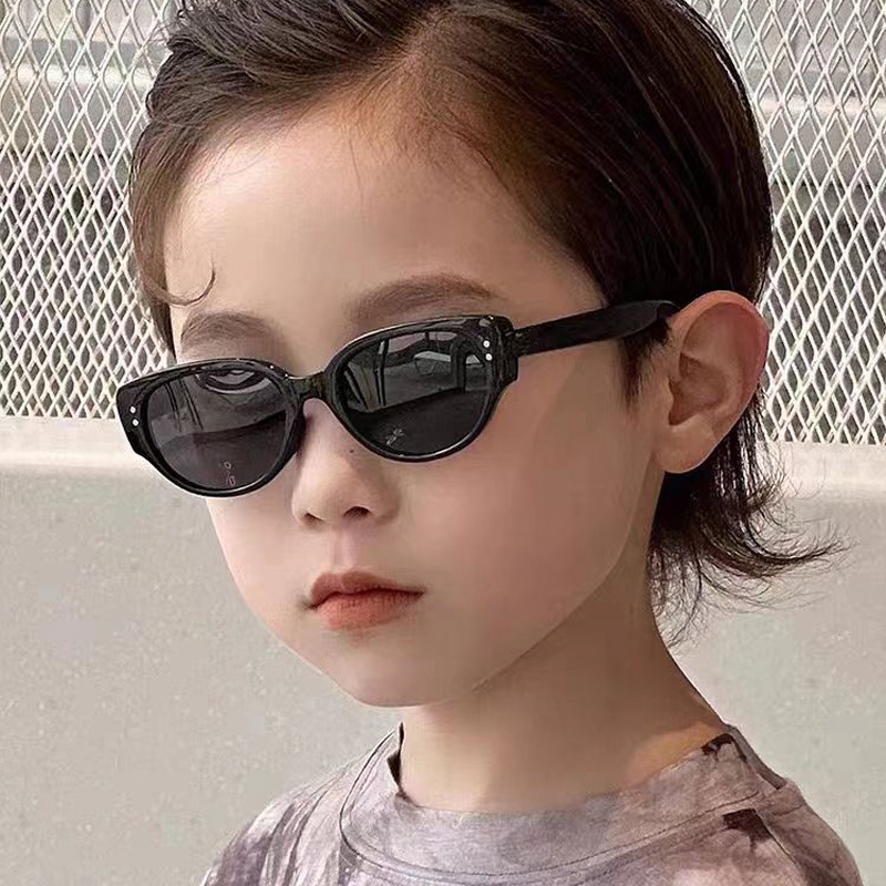 Mới Kính Mát Hình Mắt Mèo Chống Tia uv Cho Bé