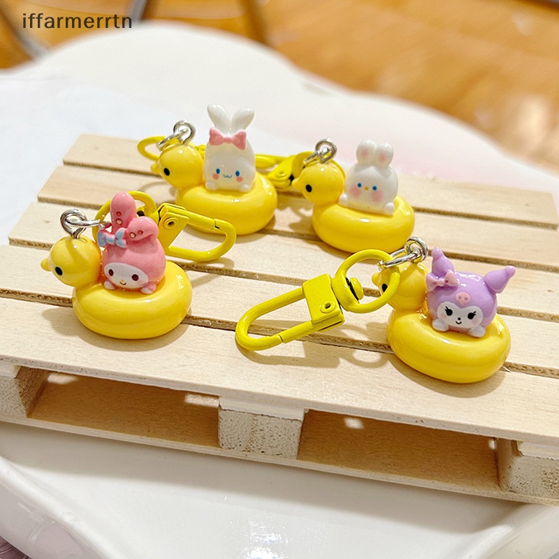 Iff Móc Khóa Hình Chú Vịt Vàng sanrio melody cinnamoroll pochacco Hoạt Hình Thời Trang