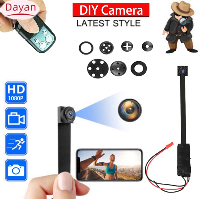 2023! Camera mini hd 1080p Nhìn Ban Đêm Siêu Nhẹ Chất Lượng Cao