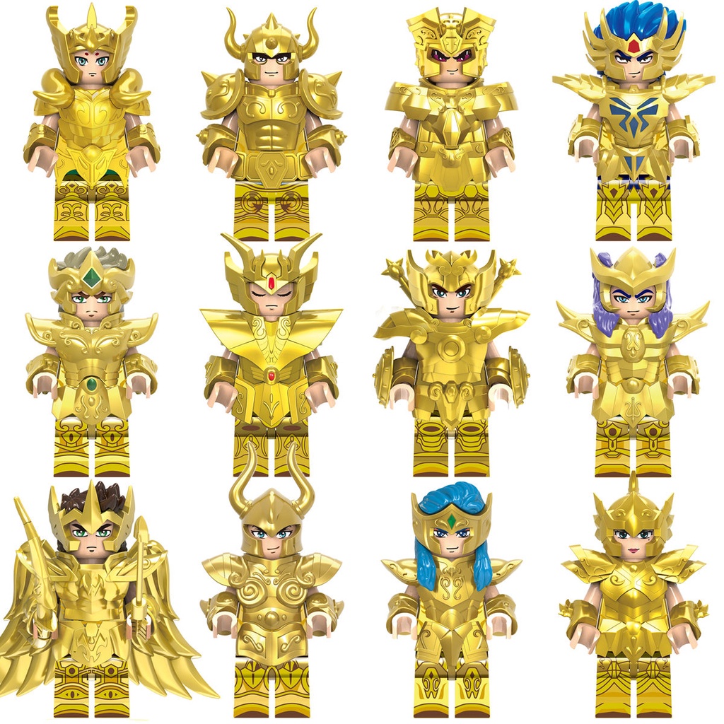 Mô Hình lego saint seiya Cung Hoàng Đạo 12 Cung Hoàng Đạo Qq17