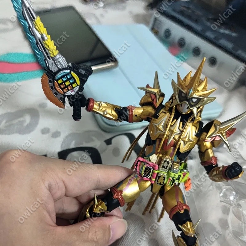 Kamen Rider Ex-aid  SHF 15cm M Gashacon Key Slasher Hyper Invincible Masked Rider Action Figure S.H.Figuarts Model Packed in Box Hojo Emu Parado