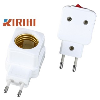 Ririhi đuôi đèn led e27 220v với phích cắm eu