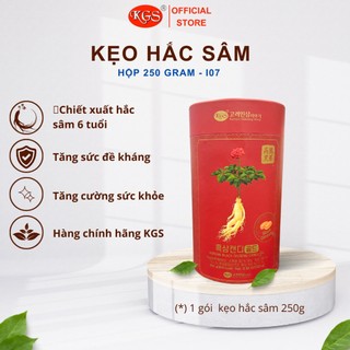  Kẹo hắc sâm 250G KGS Hàn Quốc I07 - Hàng chính hãng KGS ( giao hoả tốc TPHCM )