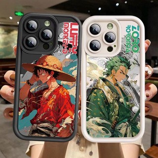 Ốp Lưng Cho OPPO A58 A38 A78 A3S A5S A7 A5 A9 2020 A53 A17 F9 F11 A74 A76 A54 A36 Ốp Lưng Anime One Piece Gear 5 Luffy Zoro Nika Cool Matte Mềm Chống Va Đập Vỏ