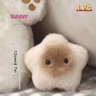 [Sunny Spaces] Capybara Sang Trọng Doll Star Squeak Phim Hoạt Hình Ngôi Sao Móc Khóa Mặt Dây Chuyền Búp Bê Nhồi Bông Mềm Ba Lô Túi Ô Tô Móc Khóa Trang Trí Nhẫn Quà Tặng Trẻ Em mới