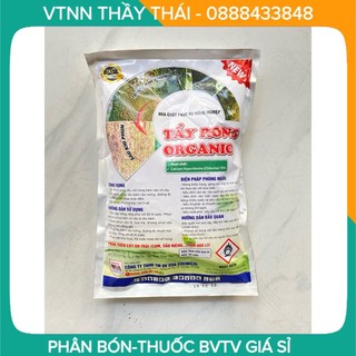 Siêu tẩy rong Organic, gói 1kg, Khử Trùng, Khử Khuẩn Thay Thế Cloramin B, xử lý nước, clorine, clorua, tẩy rong vườn