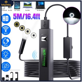 Camera Nội Soi Không Dây Kết Nối Wifi Hd Tương Thích Với Ios Android