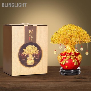 Cây thạch anh vàng hai con cóc vàng đồng phong cách bonsai may mắn trang trí may mắn và tài lộc tài lộc