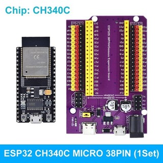 ESP32 Development Board TYPE-C/MICRO USB CP2102 WiFi+Bluetooth Dual Core ESP32-DevKitC-32 ESP-WROOM-32 Expansion Board