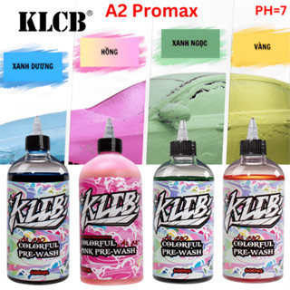  Nước Rửa Xe Không Chạm  Pre-Wash  KLCB A2 Pro Colorful Pre-wash Phiên Bản Có 4 Màu Sắc 600ml 