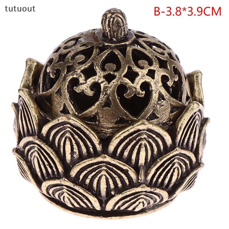 Đế Đốt Trầm Hương Hình Hoa Sen mini Trang Trí Nhà Cửa vn