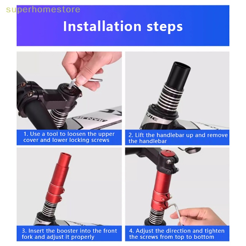 Suyi Đầu Tăng Cường Cho Ghi Đông Xe Đạp Leo Núi