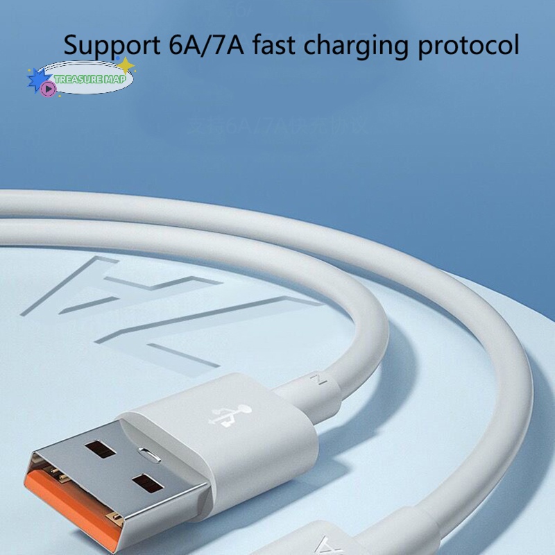 Cáp Sạc usb type c 7a 100w Siêu Nhanh Cho huawei mate40pro nova9