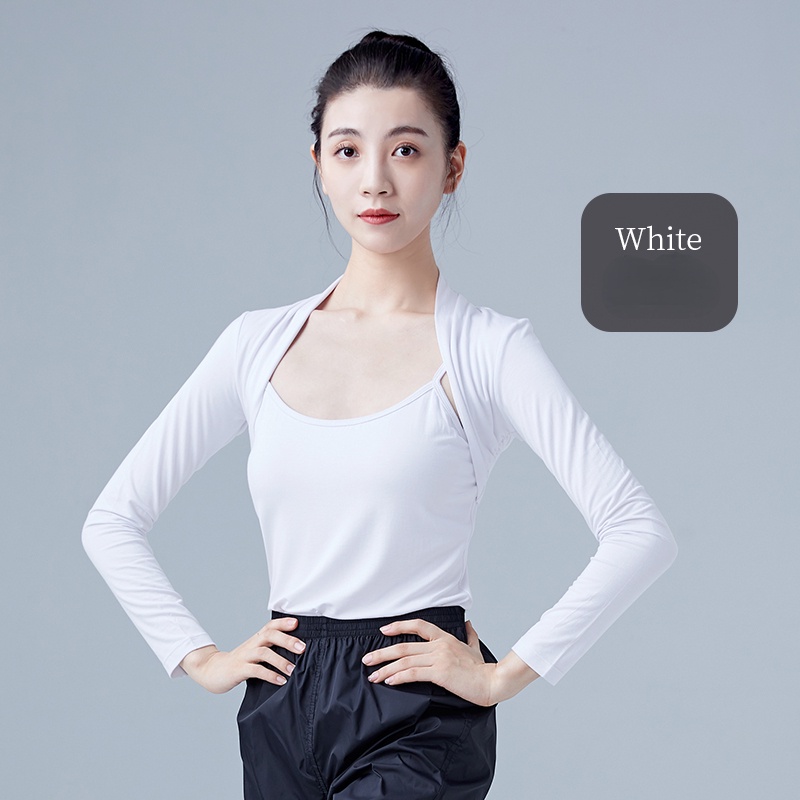 Áo Lửng Múa Ba Lê Màu Trắng Đen Dành Cho Nữ