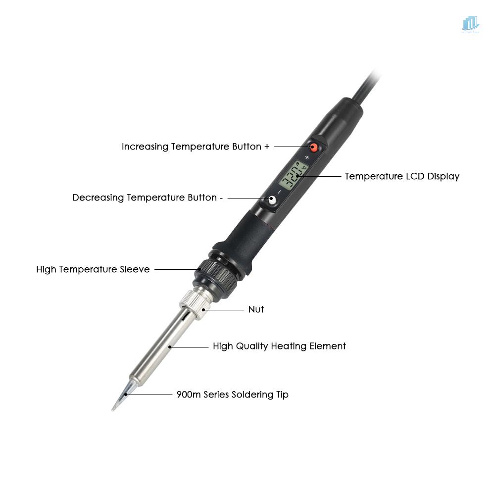 Mỏ Hàn Điện 80w Chuyên Dụng Có Màn Hình lcd