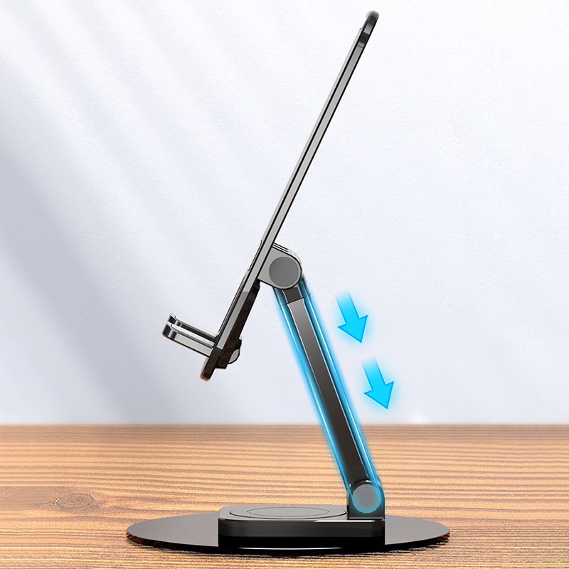 Giá đỡ điện thoại máy tính bảng kim loại siêu mỏng thích hợp cho iPad 10.2 7 8 9 Xiaomi Samsung - YKD