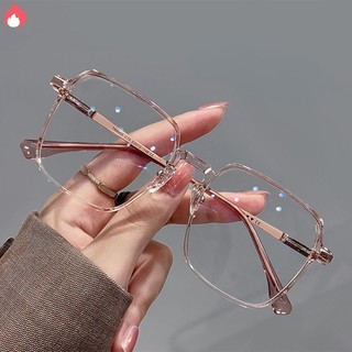 Mắt kính gọng lớn siêu nhẹ chống ánh sáng xanh thời trang nam nữ