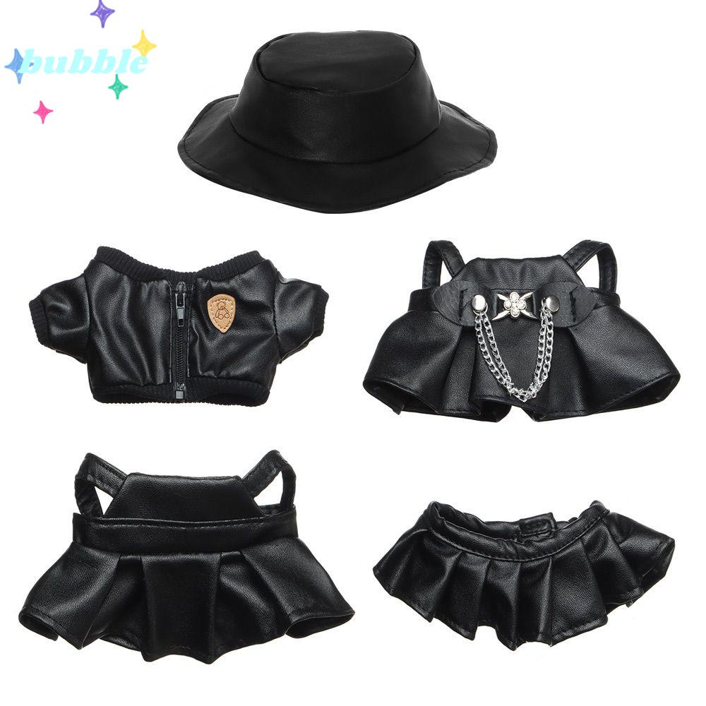 Bộ Váy Yếm Đen 20cm Cho Búp Bê