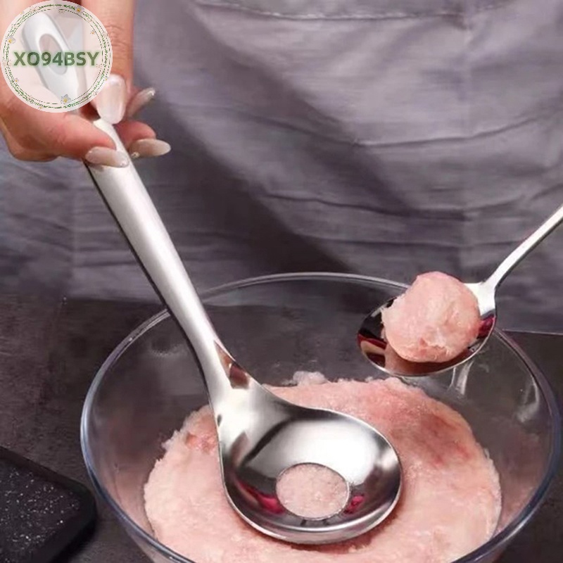 Xo94bsy Khuôn Làm Thịt Viên Bằng Thép Không Gỉ Tiện Dụng Cho Nhà Bếp vn