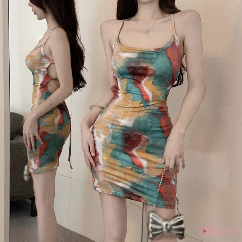 Váy body Hở Lưng Quyến Rũ Cho Nữ