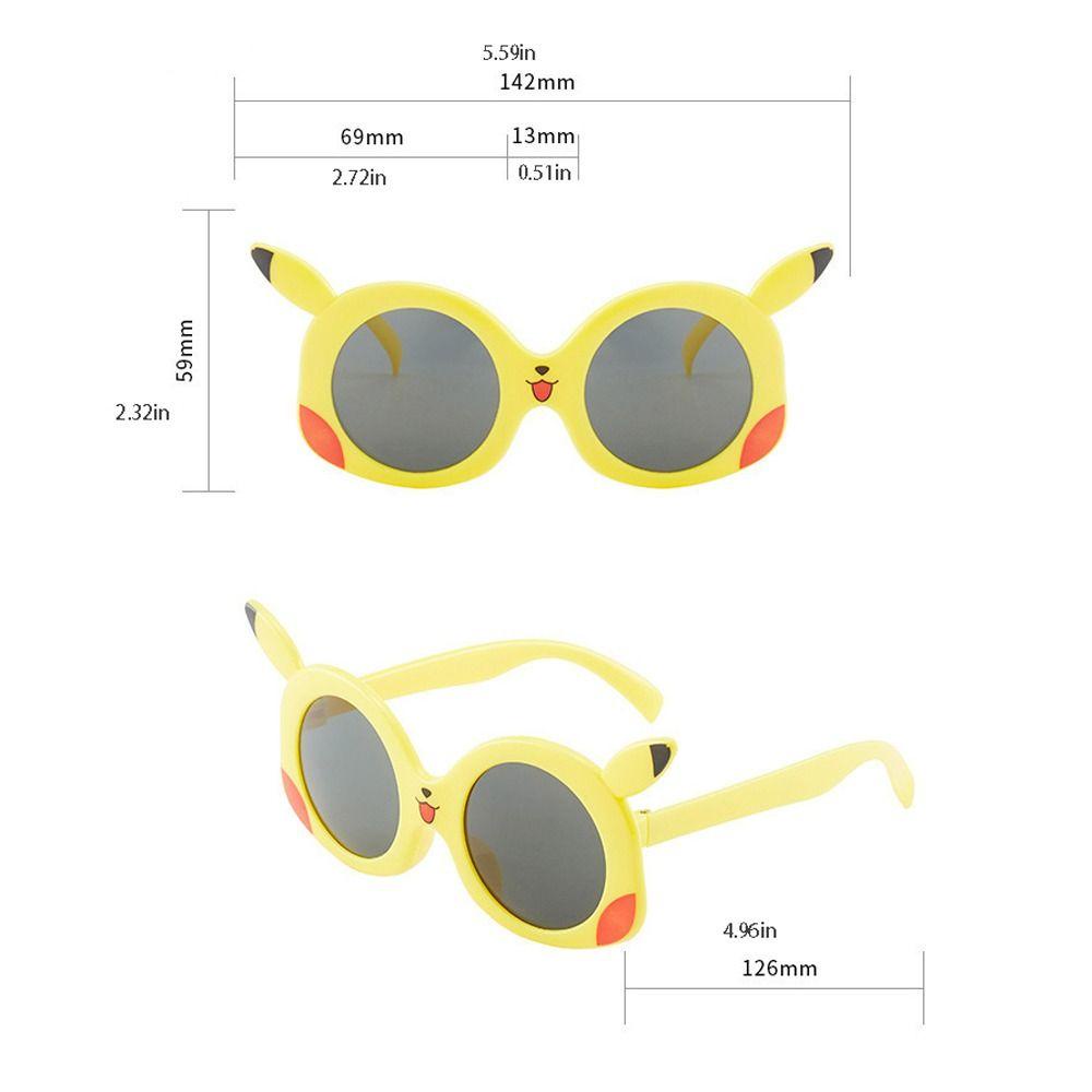Mxmusty Kính Mát Chống Nắng Bảo Vệ Mắt Hình pikachu Phong Cách Hàn Quốc Dễ Thương Dành Cho Trẻ Em
