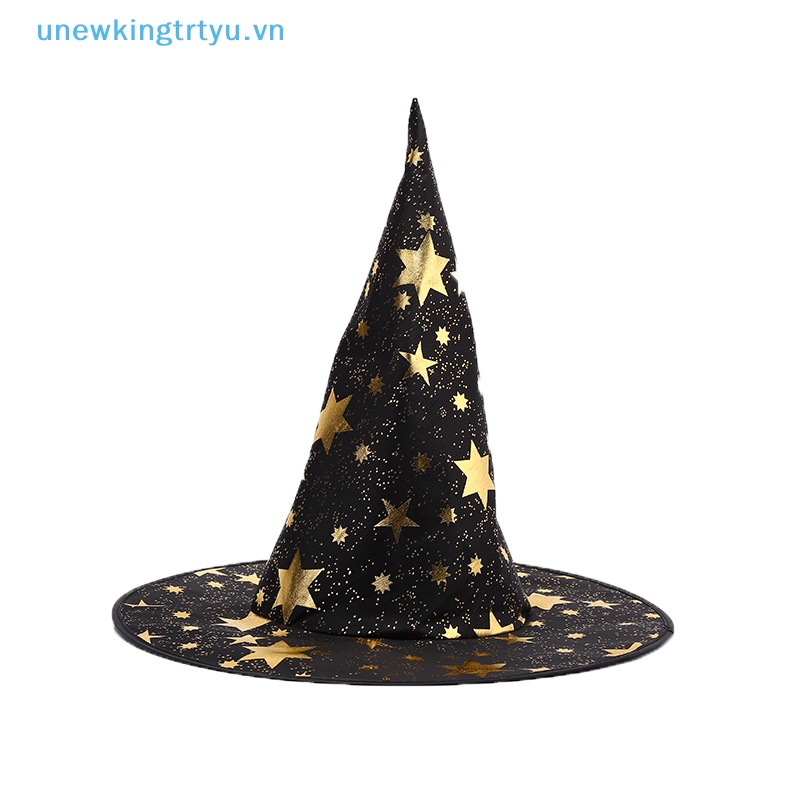 Unewtyu set 2 Áo Choàng Và Nón Phù Thủy Hóa Trang halloween Cho Bé vn