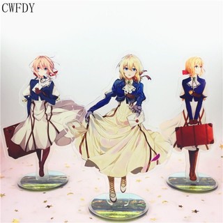 Mô hình Standee New 2023 Anime Violet Evergarden Acrylic mica chibi trang trí trưng bày mô hình