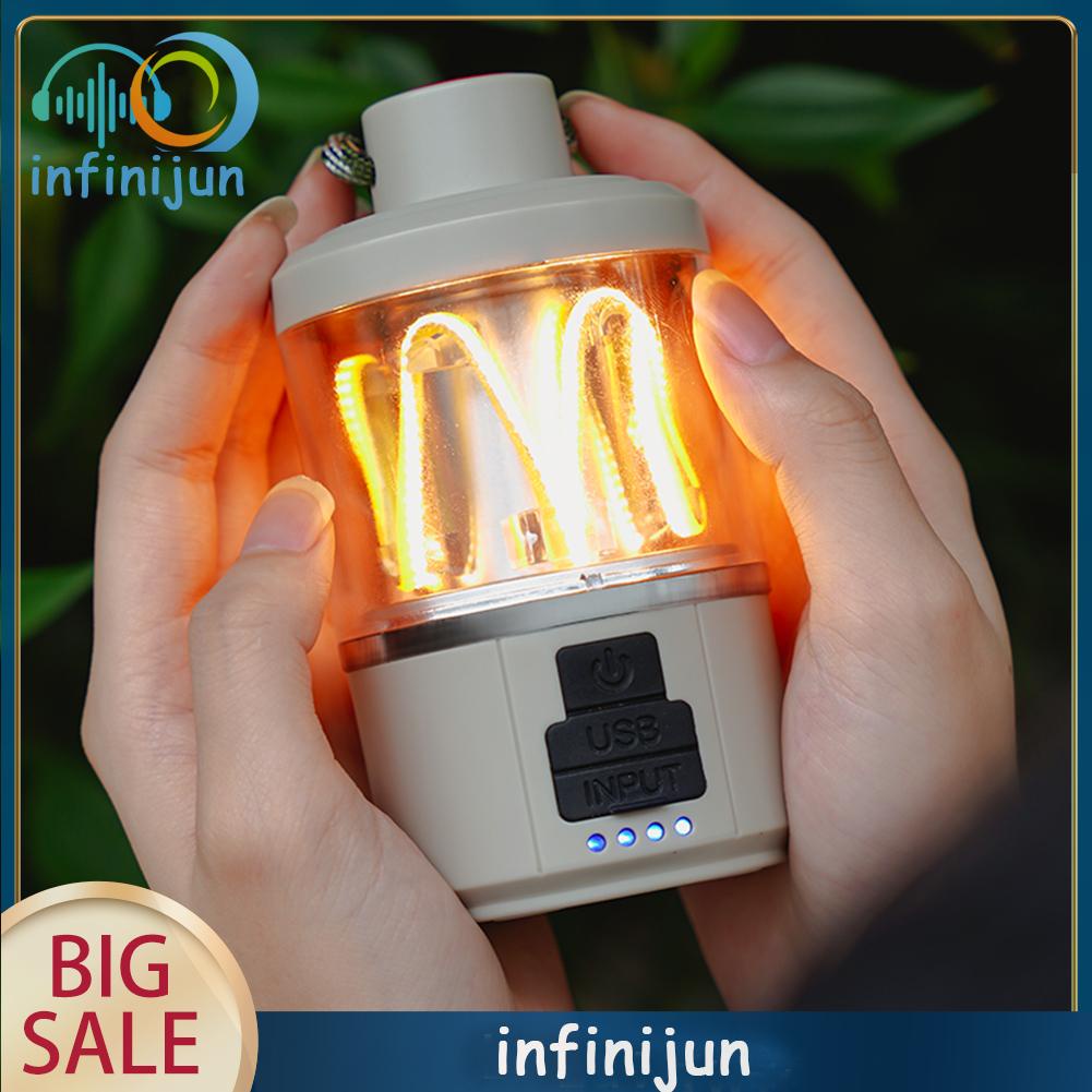 Đèn led Treo Chạy Pin 1800mah Dùng Khi Đi Cắm Trại Tiện Dụng